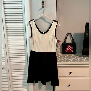 Cynthia Rowley Black and White Sleeveless Dress